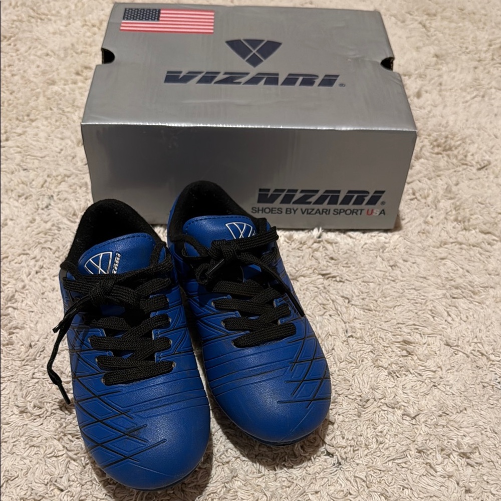 Vizari Blue Soccer Cleats size 10.5